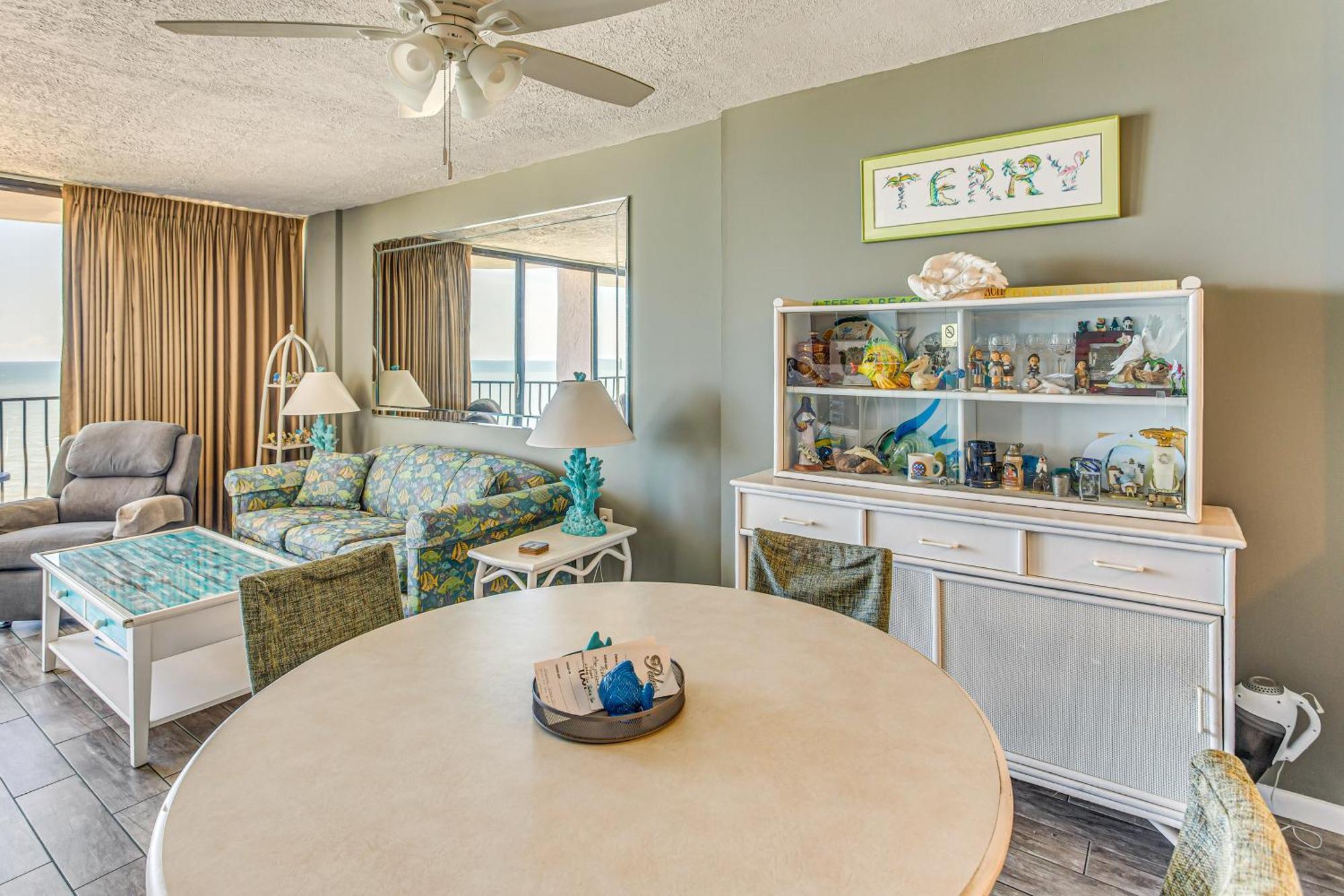 Myrtle Beach Oceanfront Condo With Covered Balcony! エクステリア 写真