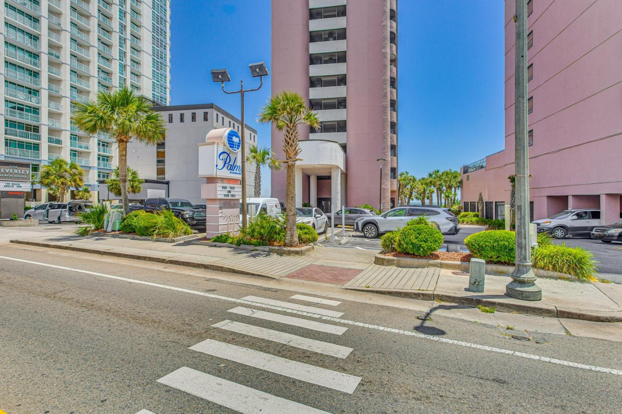 Myrtle Beach Oceanfront Condo With Covered Balcony! エクステリア 写真
