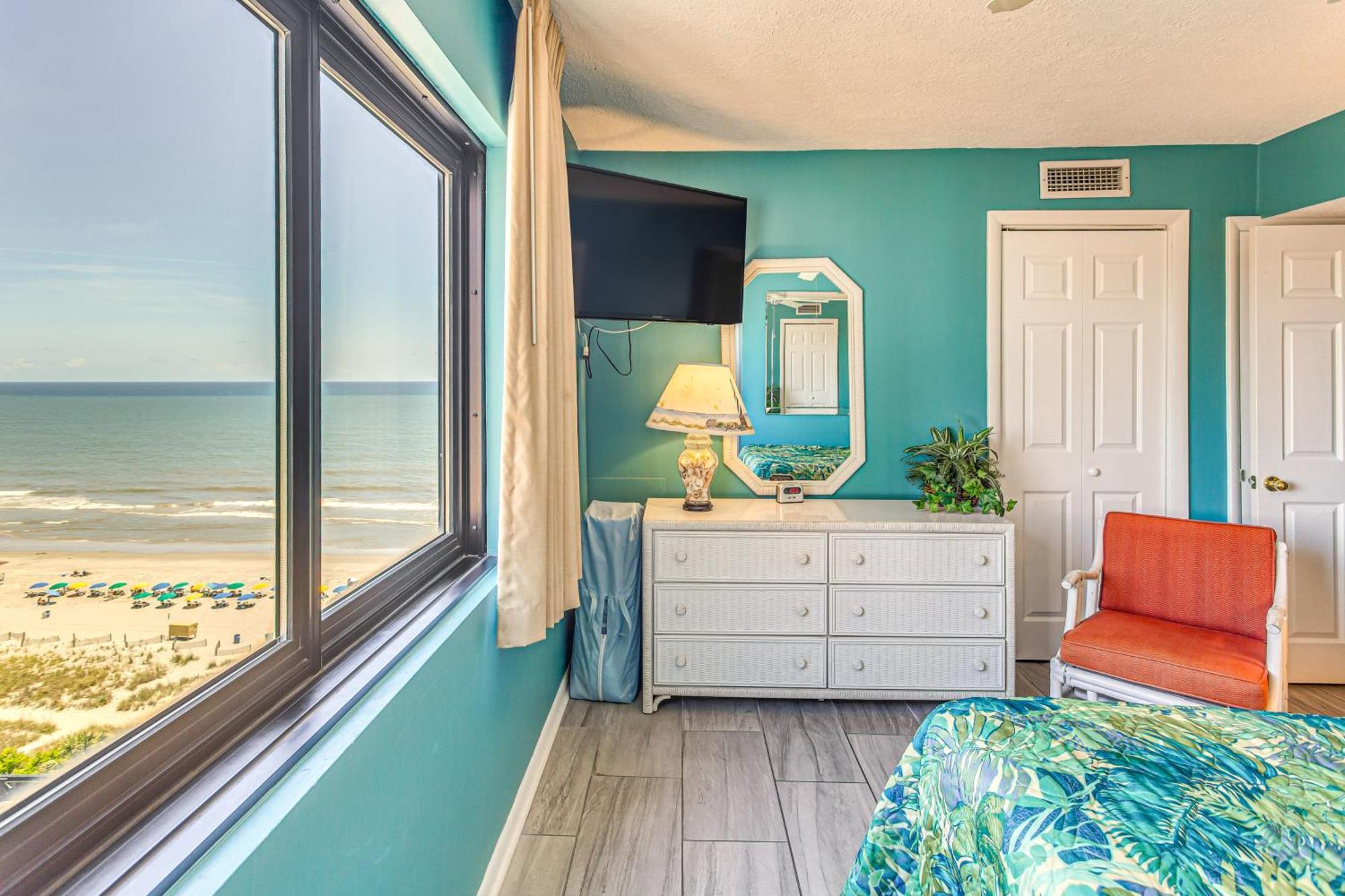 Myrtle Beach Oceanfront Condo With Covered Balcony! エクステリア 写真
