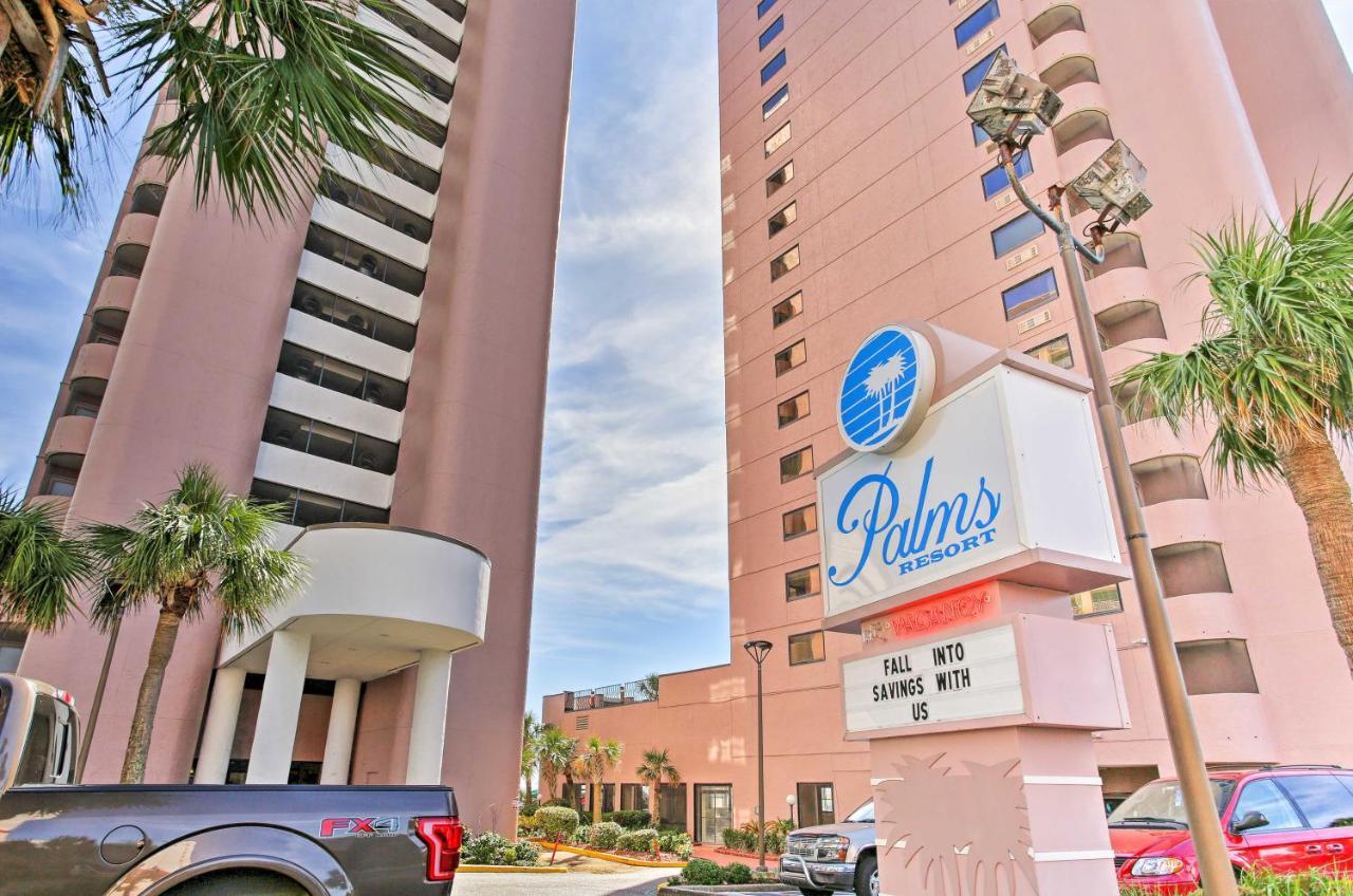 Myrtle Beach Oceanfront Condo With Covered Balcony! エクステリア 写真